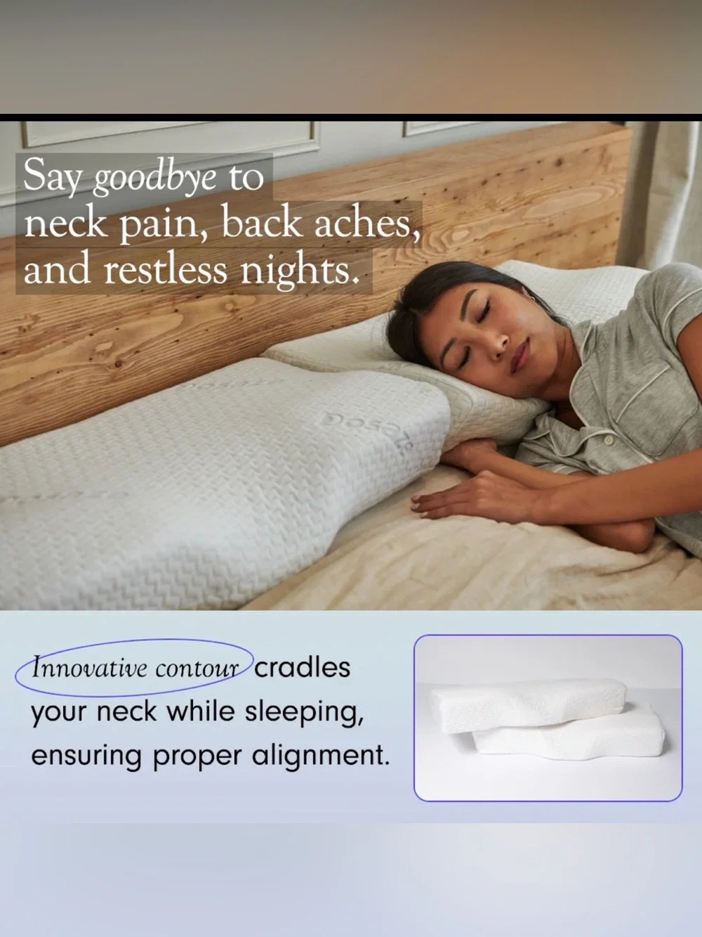 Dosaze Orthopedic Pillow
